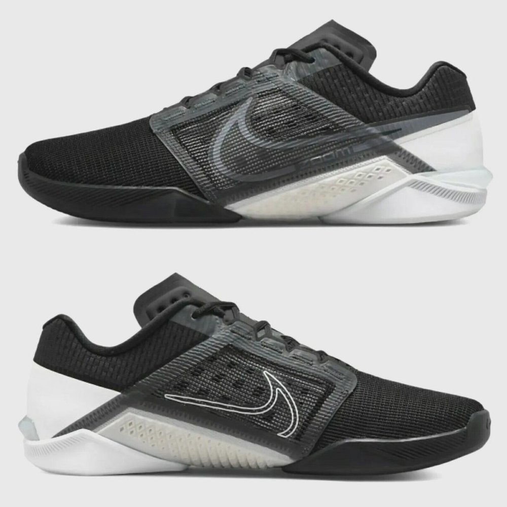 Nike Zoom Metcon Turbo 2 Training Shoes Men's Size 7 & 8 Black/White DH3…